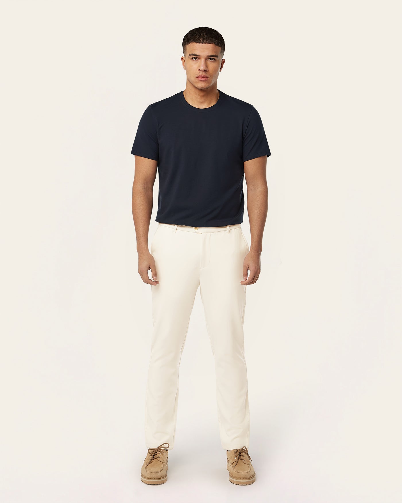 Regular Classic Pants Off White