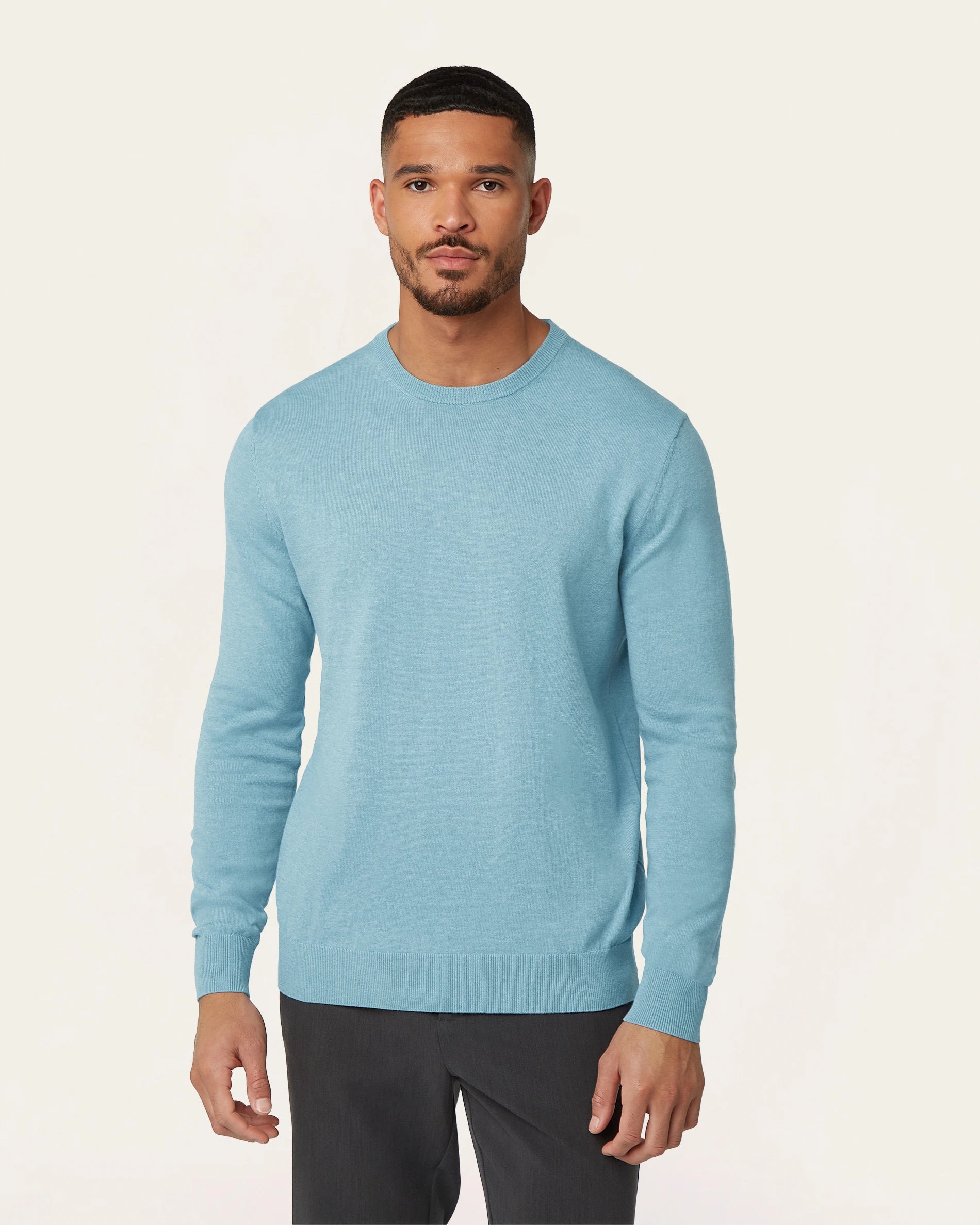 Seawool Crewneck Light Blue