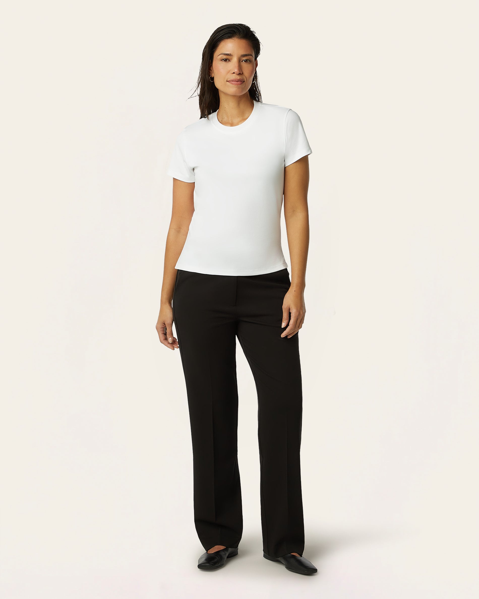 Interlock Slim T-shirt - White